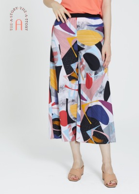 [THE A STORY] S/S Mobile Print Superwide Pants (ACMDPW12)_CO
