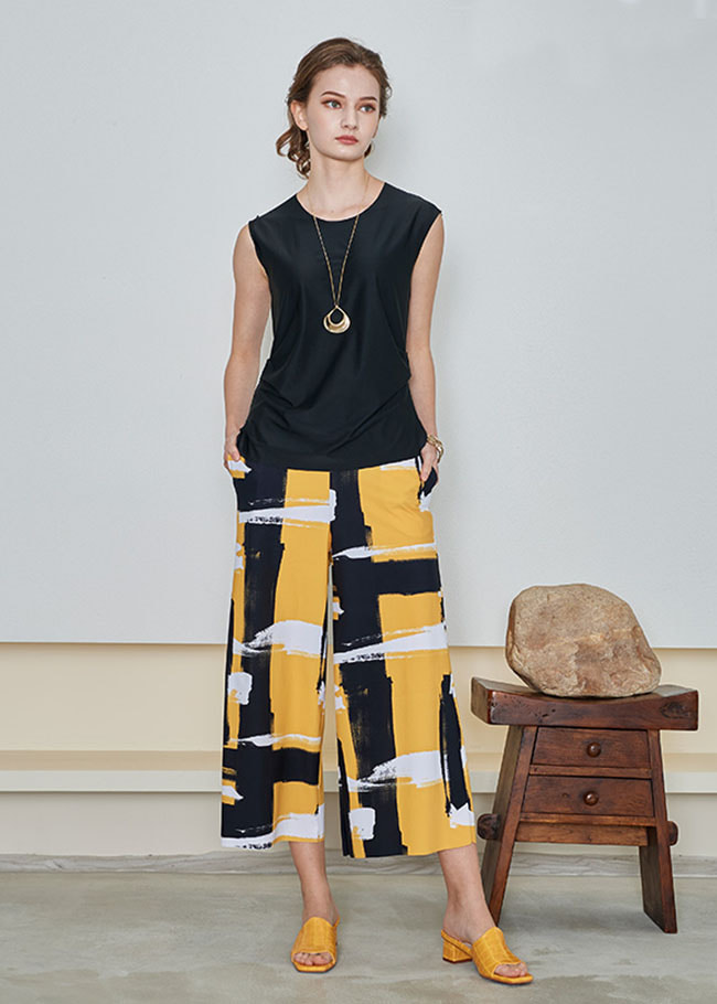 [THE A STORY] S/S Big Brush Pants (ADSDPW07)_RE,YL